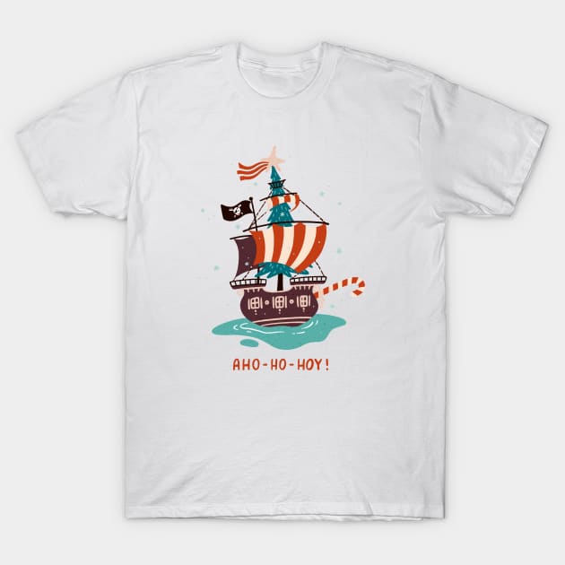 Aho-ho-hoy! T-Shirt by SashaKolesnik